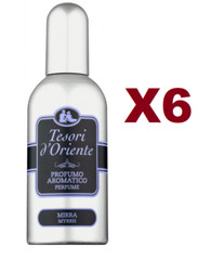 6 PEZZI TESORI D’ORIENTE PROFUMO AROMATICO MIRRA 100ml
