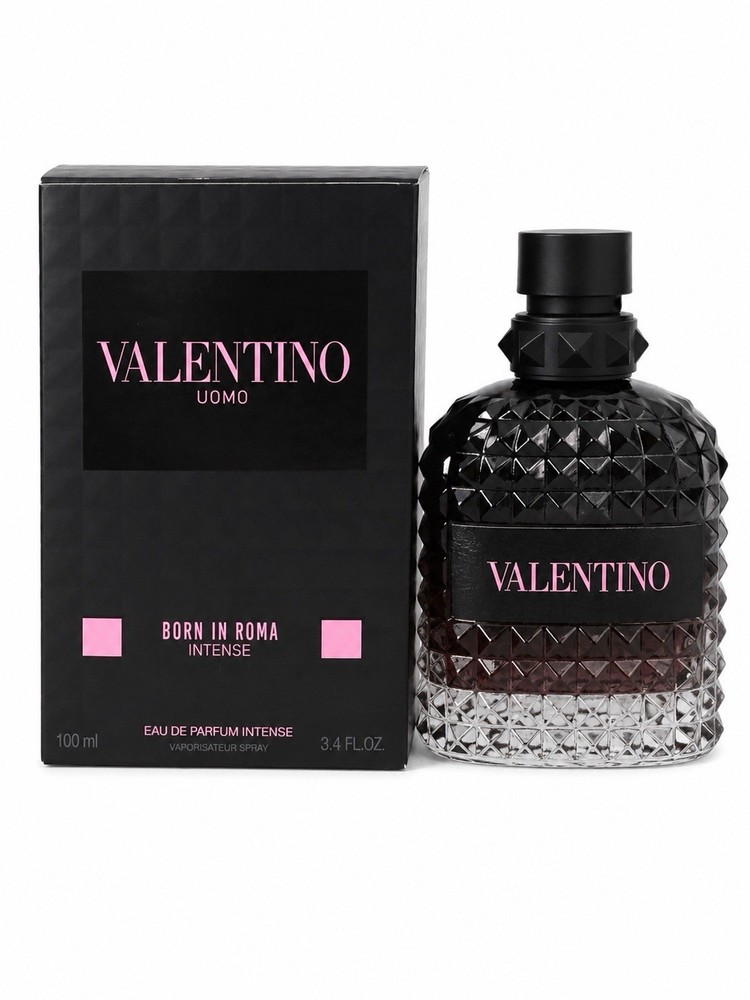 Valentino Uomo Born in Roma Intense Eau Cologne Brand New And Fully Authentic