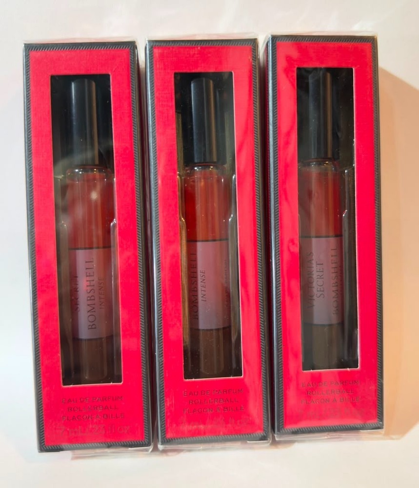 Lot of 3 Victoria’s Secret Eau De Parfum 7ml/ 0.23 oz Mini Travel Perfume spray