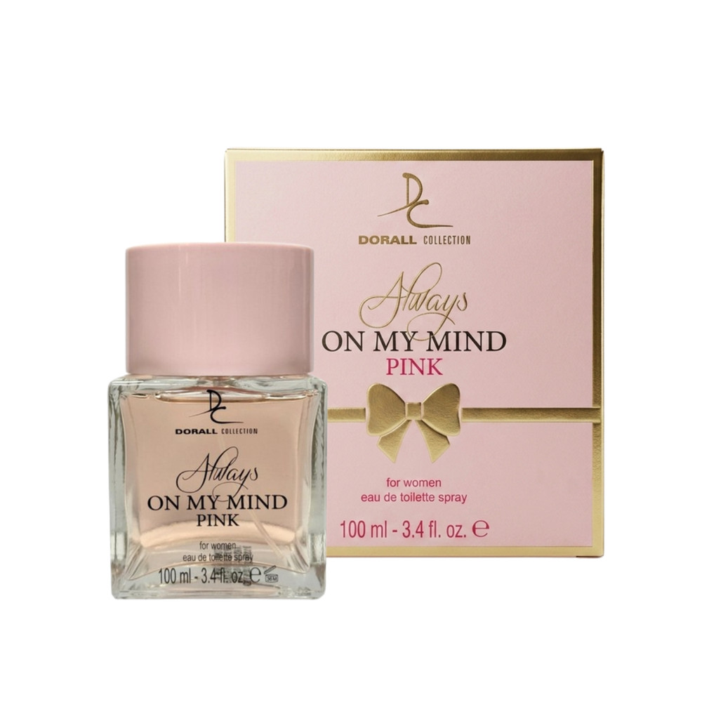 Dorall Collection Always On My Mind Pink Eau de Toilette Spray Regular 3.4 fl oz