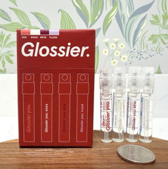 NIB 100% Authentic Glossier Glossier You Perfume Sampler Set,4 x 0.05 oz/ 1.5 mL