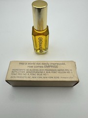 Vintage Avon Emprise Ultra Cologne Splash-Dab .33 Fl. Oz. New Old Stock In Box