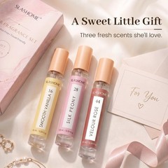 slashome Hair Perfume Set for Women, 3x10mL 0.34 Fl Oz (Pack of 3)