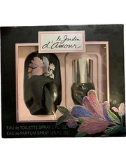 New Vtg le Jardin d’Armour EDT EDP Spray perfume gift set NOS Max Factor parfum