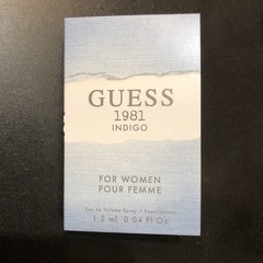 Guess 1981 Indigo by Guess for Women EDT Spray 0.04 Fl. oz/1.2 ML Sample New