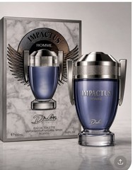 Dubai Essences Impactus Homme Eau De Toilette Spray For Men -100ml(3.4oz)