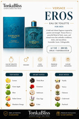 Versace Eros 6.7oz Men’s Eau de Toilette