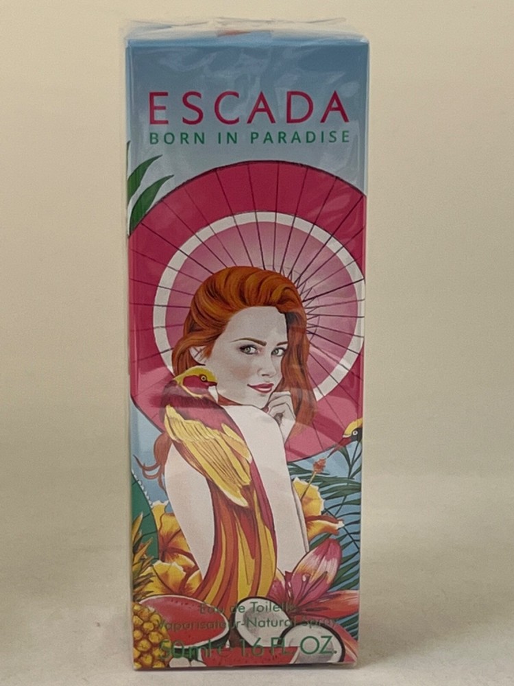 Born In Paradise By Escada Perfume Women 1.6 oz/ 50 ml Eau De Toilette Spray