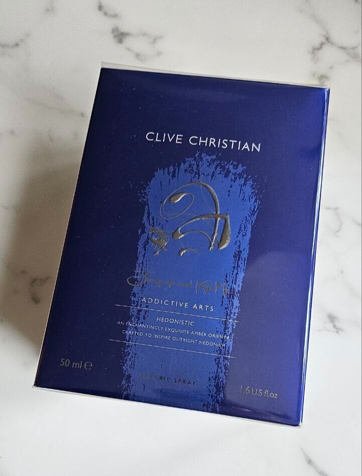 RARE Clive Christian Jump Up And Kiss Me Hedonistic Perfume 1.6Oz SEALED REAL