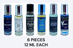 Assorted Smell Like Men Roll On Body Oil by YZY Perfume 12 Ml 6x
