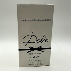 Dolce & Gabbana Dolce Rose EDT Tester 75ml 2.5 oz New in Box Authentic