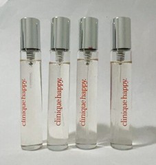 4 x Clinique Happy Perfume Spray 0.17fl.oz / 5ML NEW