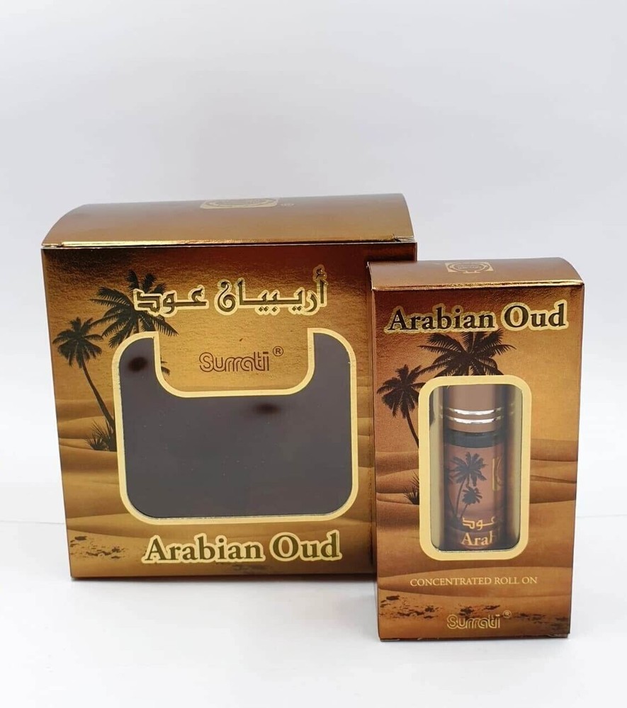 Perfume Oil By Surrati Fragrances Body Oil, 6ml Roll-on-Box of 6 or 3 pcs