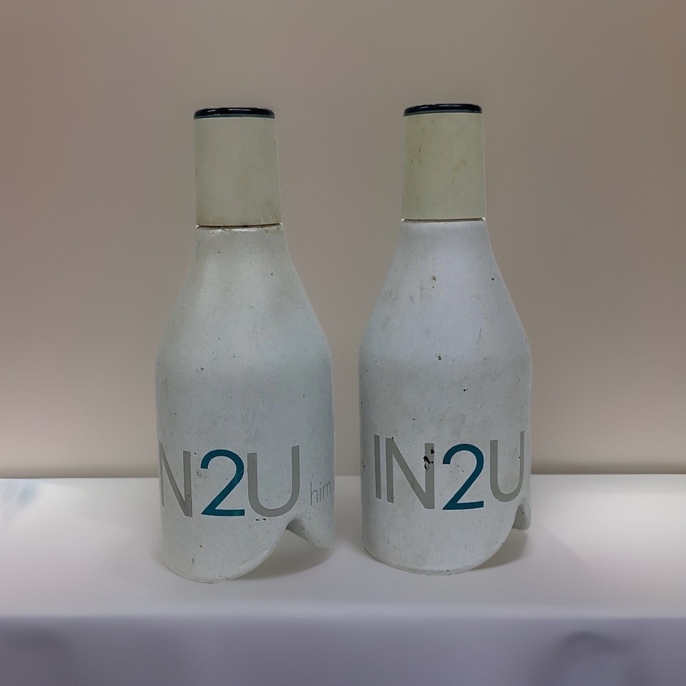 Ck In2u By Calvin Klein LOT OF 2 Him Eau De Toilette 0.5oz Splash As Pct, Mini