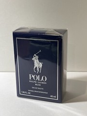 Polo Blue by Ralph Lauren EDT Cologne for Men 1.36 oz / 40 ml Brand NIB SEALED