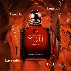 Cologne for Men Armani Beauty Stronger With You Parfum 1.7 Fl Oz Woody Ambery