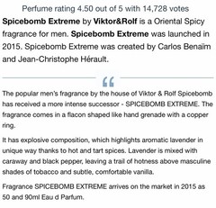 Spicebomb Extreme by Viktor & Rolf cologne for men EDP 3.04 oz New in Box