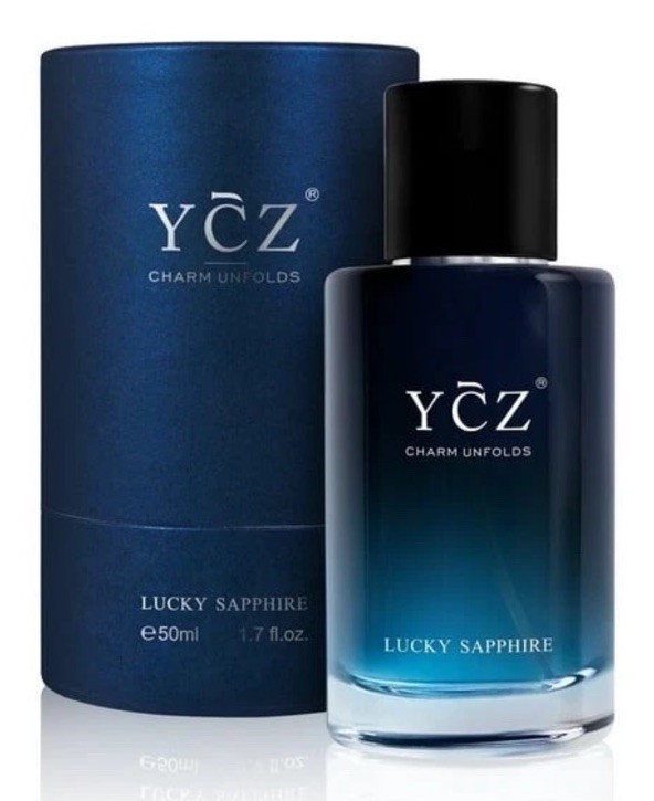 Ycz Lucky Men’s Eau De Parfum New Round Box Packaging 1.7oz Charm Unfolds 50ML