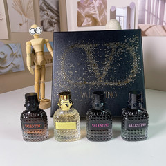 Valentino Uomo Born in Roma Eau de Toilette Spray for Men,4 GIFT SET, 1oz/30mL