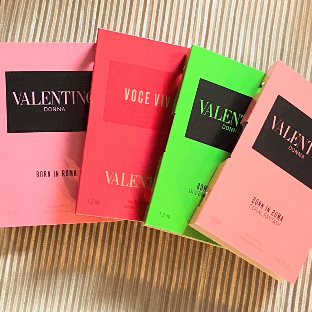 VALENTINO choose ROMA CORAL FANTASY GREEN STRAVAGANZA VOCE VIVA UOMO SAMPLE