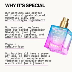 Pacifica Dream Moon Aromatherapy Spray Perfume 2 Oz Vegan Floral Woody Scent
