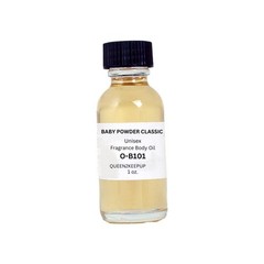 Baby Powder Classic (Unisex) Body Oil 1 oz Fragrance Similar All Natural Scent