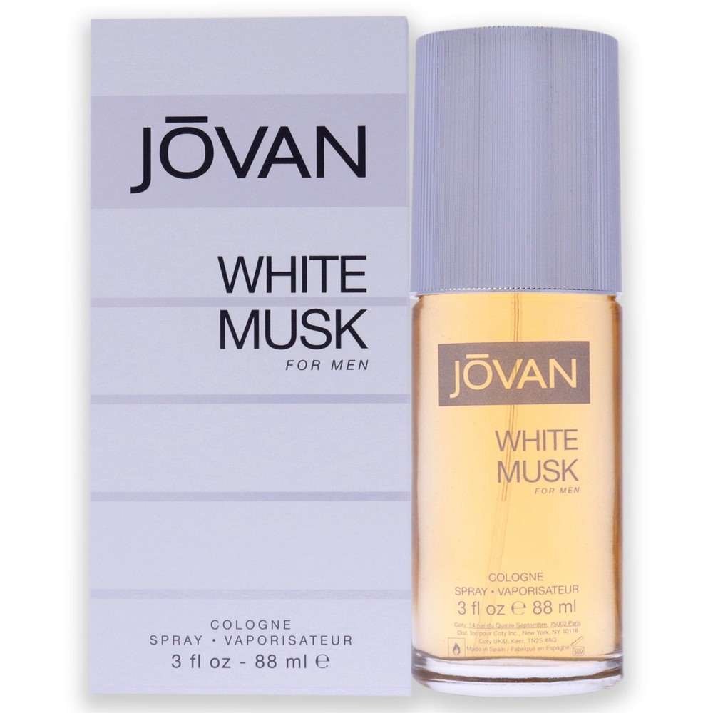 Jovan White Musk by Jovan for Men – 3 oz EDC Spray