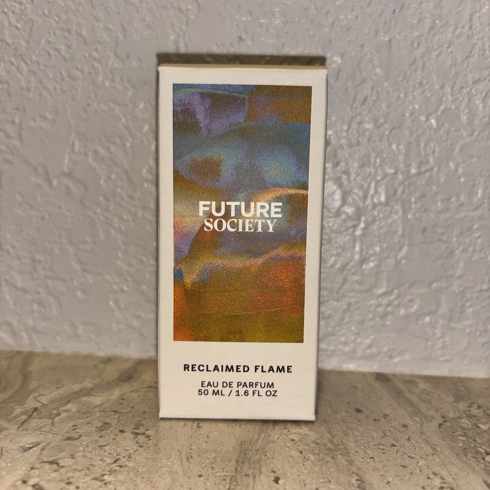 New In Box Future Society Reclaimed Flame Perfume 50ml 1.6 oz