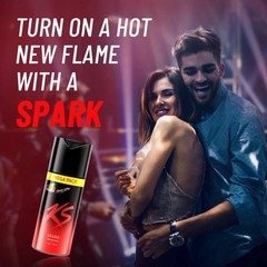Kama Sutra Spark Deodorant Spray for Men 145g/220ml • Spicy Long-Lasting Fragran