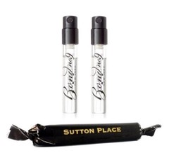 2x Bond No.9 Sutton Place Unisex Sample 0.57 oz 1.7 ml Eau De Parfum Spray Wrap