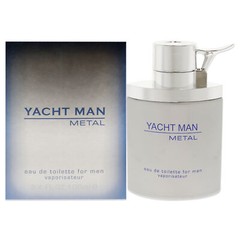 Myrurgia Yacht Man Metal for Men – 3.4 oz EDT Spray