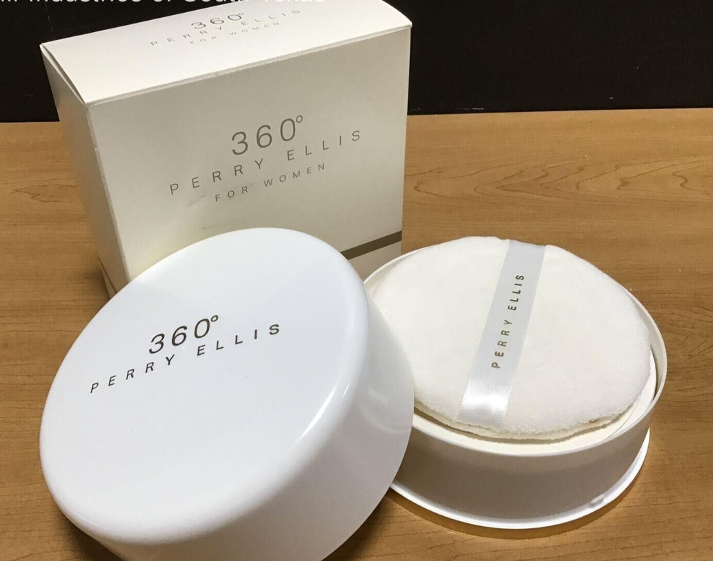 PERRY ELLIS 360 Perfume Dusting Body Powder Bath Talc Powder 5oz 142g NEW in BoX
