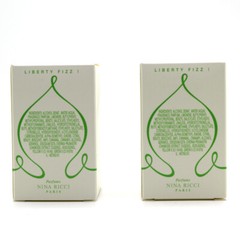 LES BELLES DE RICCI LIBERTY FIZZ by Nina Ricci 4 ml edt splash mini women (PAIR)