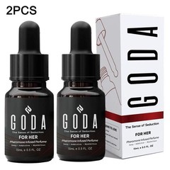 1~3PCS GODA For Her Pheromone Perfume for Women Long-Lasting Jasmine & Rose 15ml