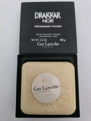 SEALED DRAKKAR Noir Revitalizing Soap Bar Vintage Laroche 3.5 Oz MADE IN FRANCE