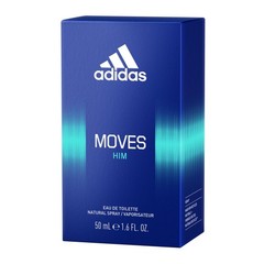 Adidas Moves Him Eau de Toilette 1.6 fl oz (Pack Fl Oz of 1), Plain