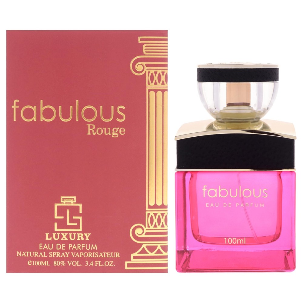 Khalis Fabulous Rouge Luxury Collection EDP for Women, Floral 3.4 oz Spray