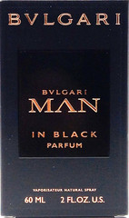 BVLGARI MAN IN BLACK PARFUM SPRAY FOR MEN 2.0 Oz / 60 ml BRAND NEW ITEM!!!