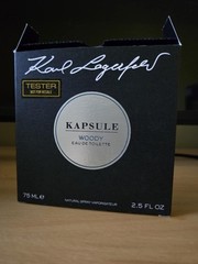 Kapsule Woody Karl Lagerfeld,new tester with box, 75ml,38$