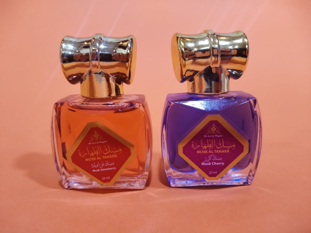 2x20ml Cherry Musk & Strawberry Musk Tahara Perfume Oil Sweet Arabia مسك الطهارة