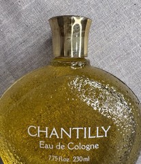 Vintage (Houbigant) Parfums Parquet Chantilly Eau De Cologne Perfume Splash 7.75