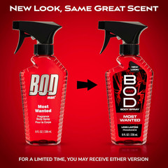 Fragrance Body Spray, Most Wanted, 8 fl oz