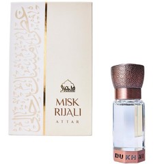 Dukhni Misk Rijali Attar | Soft Silky White Musk | Authentic Arabic Fragrance Oi