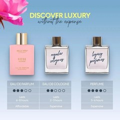 Rose by Bellavita for Women – 3.4 oz EDP Spray N422