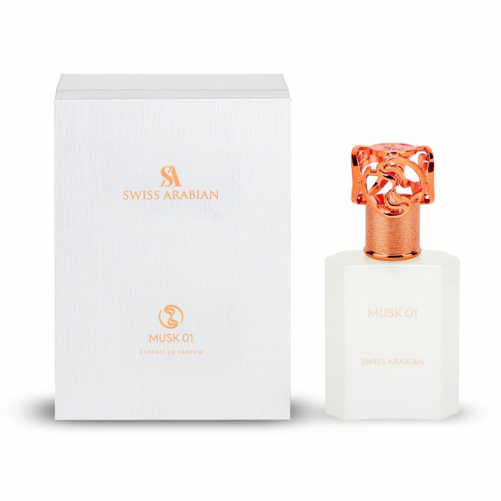 Musk 01 by Swiss Arabian 50ml Spray – Free Express Shipping SEALED