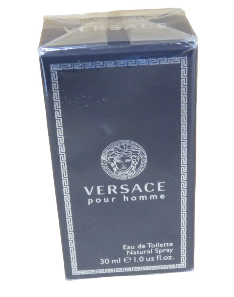 Versace Pour Homme For Men Eau De Toilette Spray 1.0 Oz/30ml – New Sealed