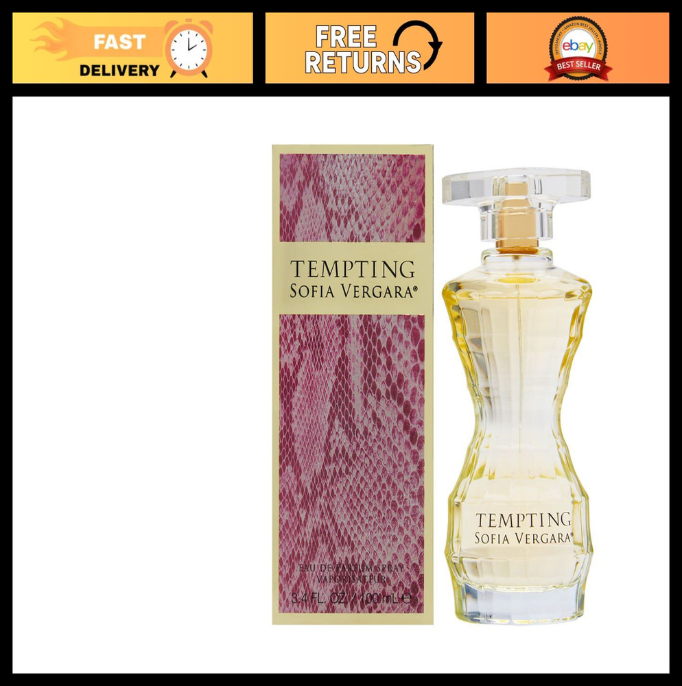 Tempting Eau De Parfum Spray for Women, 3.4 oz – Long-Lasting Fragrance
