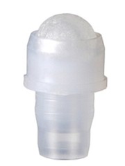 10 ML Roll on Roll on Plain Glass Bottle With Housing Ball & Plastic Caps