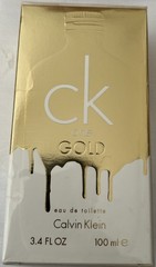 Eau De Toilette Calvin Klein for Unisex CK One Gold 3.4 FL OZ 100 ml NEW