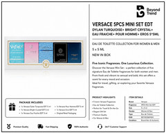 Versace Versace Miniatures Collection , 5 Pc Mini Gift Set